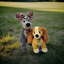 Disney Store Lady and Tramp Plush Lady and the Tramp Set - Smoke And Pet Free picture