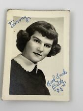 AgC) Found Photo Photograph 1950's School Class Portrait Young Woman picture