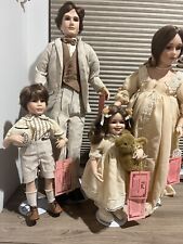 Porcelain Dolls Family Of Four (Super Rare) picture