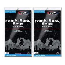 BCW Current/Modern Comic Bags - 200 ct | Acid-Free Modern Comic Bags for Curr... picture