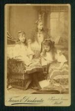 S10, 025-01, 1890s, Cabinet Card, English Royalty; Maria, Victoria and Alexandra picture
