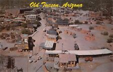 Postcard AZ: Bird's Eye View, Old Tucson, Arizona 1950's picture
