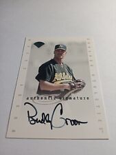 1996 Leaf Extended Series Authentic Signature Buddy Groom Oakland A's picture
