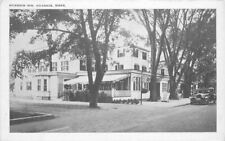 Massachusetts Hyannis Inn automobiles roadside 1930s Postcard 22-7698 picture