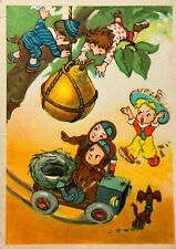 1957 Fairy tale Dunno Vintage Postcard Children card picture