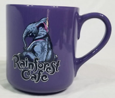 Vintage 2000 Rainforest Café Purple Tuki Makeeta Elephant Mug picture