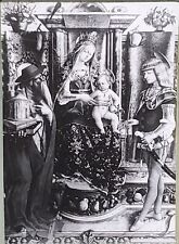 Madonna Enthroned With Saints, Carlo Crivelli, Magic Lantern Glass Slide picture