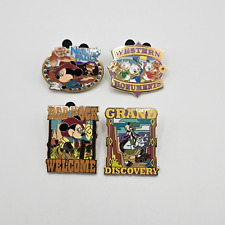Adventures by Disney Trading Pins Arizona Utah Mickey Goofy National Parks Lot 4 picture