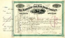 Mahoning Coal Railroad Co. Issued to Estate of Augustus Schell - Stock Certifica picture