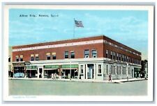 Newton Iowa IA Postcard Allfree Building Hardware Store Street Scene Vintage picture