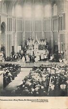 High Mass St. Gabriel's Roman Catholic Church Philadelphia Pennsylvania c1905 PC picture