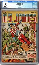 U.S. Jones #1 CGC 0.5 1941 3886598008 picture