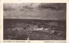 The Birth of Springfield MA c1915 Postcard A166 picture