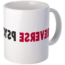 11oz mug Reverse Psychology - Printed Ceramic Coffee Tea Cup Gift picture