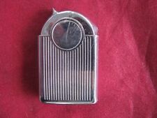 Vintage Speed Art Deco Petrol Lighter, Round Top picture