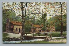 Pioneer Village Spring Mill Inn State Park Mitchell IN Indiana Postcard picture