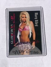 Benchwarmer 2005 Mary Riley,  Glamourcon,  Autographed, Card picture