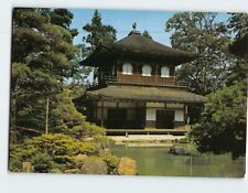 Postcard Ginkaku Temple (Silver Pavilion) Kyoto Japan picture