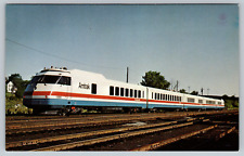 Amtrak Turbotrain Rohr Albany-Rensselaer Station Turbo Postcard Train Locomotive picture