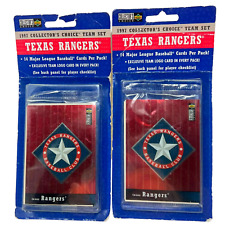 TEXAS RANGERS 1997 UPPER DECK Collectors Choice Baseball Cards Sealed Pack picture