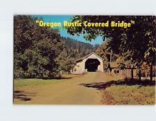 Postcard Hayden Covered Bridge, Alsea, Oregon picture