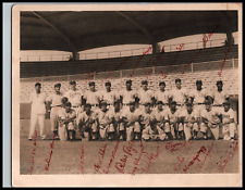 COLOMBIA TORICES BASEBALL TEAM PAGES + VALDIVIA CUBAN STARS 1951 ORIG PHOTO 400 picture