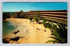 Kailua-Kona HI-Hawaii, King Kamehameha Hotel, Advertise, Vintage c1960 Postcard picture