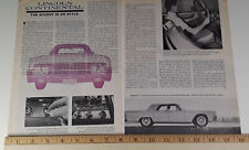 1961 LINCOLN CONTINENTAL ORIGINAL 1961 ARTICLE picture