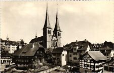 VTG Postcard RPPC- LUZERN, HOFKIRCHE Early 1900s picture