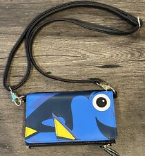 Loungefly Disney Pixar Finding Nemo & Dory Double-Sided Crossbody Wallet NWOT picture