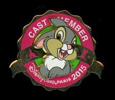 DLRP DLP Paris Cast Member 2015 Pin Trading Logo Thumper LE Disney Pin 112240 picture