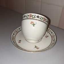 John Maddock & Sons Royal Vitreous England Tea/Coffee cup & Saucer picture
