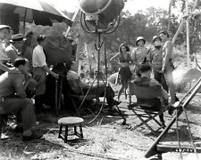 JOHNNY WEISSMULLER & OTHERS ON SET OF 