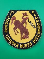1964 Wild West Camporee Thunder Dunes Dist. BSA Patch Boy Scouts Of America picture