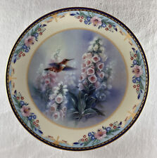 WHISPERING WINGS Plate Lena Liu's Flights of Fancy #4 Hummingbird Bradford Exch picture