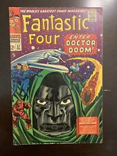 Fantastic Four #57 4.5-5.0 Kirby Dr Doom Steals Silver Surfers Power picture