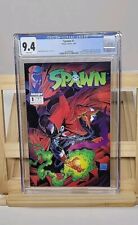 SPAWN #1 (1992) CGC 9.4 MARVEL COMICS - TODD McFARLANE COVER picture
