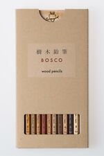 BOSCO Wood Pencil Gallery Shigeki Miyamoto High-Quality Solid Japan picture