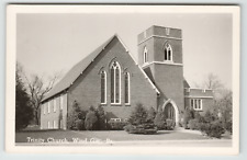 Postcard RPPC Trinity Church Wind Gap, PA picture