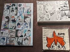 Haikyuu plastic files,Pouch,Art Board Official Items  from Japan picture