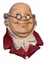 Charles Dickens Series~Genuine BOSSONS CHALKWARE FIGURINE~MR PICKWICK picture