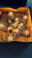11 Lite Christmas Tree Top Star Single Flashing Vintage Works 1 Needs New Bulb picture