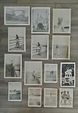 SEXY FEMALE & MEN AT BEACH+LIFEGUARD+LUNA AMUSEMENT PARK 30'S-40'S  PHOTOS picture