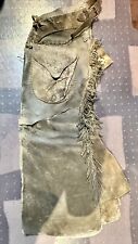 Vintage Western Batwing Leather Chaps picture