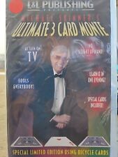 Magic Trick Ultimate 3 Card Monte By Michael Skinner - NEW /  picture