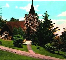 The Chapel Trudeau Sanitarium Saranac Lake Adirondacks NY 1929 WB Postcard picture