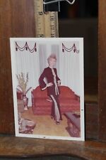 Vintage 1957 Photo Pretty Lady Posing picture