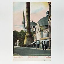 Column of Constantine Istanbul Postcard c1915 Fatih Turkey Forum Monument C3226 picture