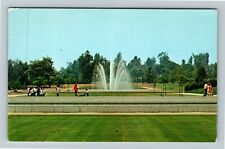 Arcadia CA-California Los Angeles and County Arboretum Pools Vintage Postcard picture