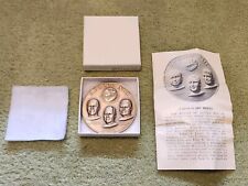 Lrg Vintage NASA Apollo 13 Bronze Medallion/Coin w/ orig. Medallic Art Co. Box picture